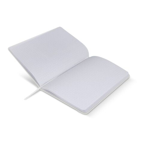 Notizbuch A5 PU mit FSC Rasterpunktseiten Weiss