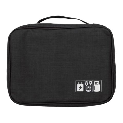 Travel Essentials Elektronik-Organizer Schwarz | ohne Werbeanbringung | Nicht verfügbar | Nicht verfügbar | Nicht verfügbar