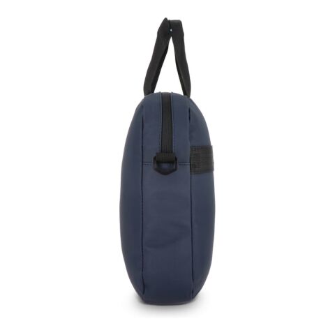 PU SoMa Laptop-Tasche 28 x 38 x 5 cm blau/schwarz | ohne Werbeanbringung | Nicht verfügbar | Nicht verfügbar