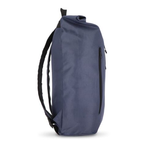 R-PET 600D Rolltop-Rucksack 20L Dunkelblau