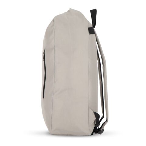 R-PET 600D Rolltop-Rucksack 20L Grau | ohne Werbeanbringung | Nicht verfügbar | Nicht verfügbar
