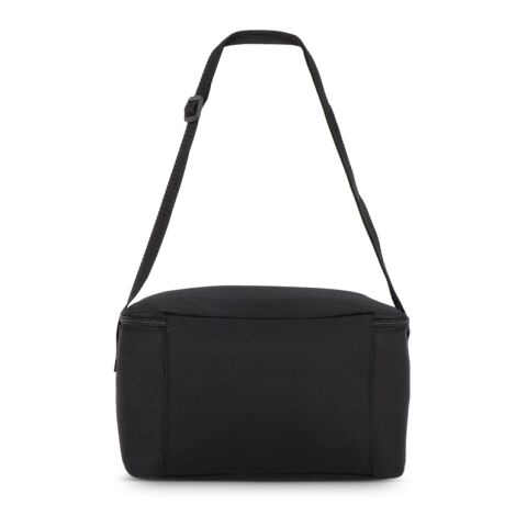 R-PET 600D 6-Dosen-Kühltasche 25 x 14,5 x 15,5 cm 5 l Schwarz