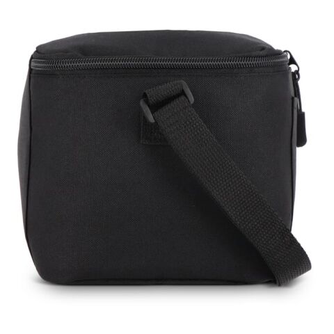 R-PET 600D 6-Dosen-Kühltasche 25 x 14,5 x 15,5 cm 5 l Schwarz | ohne Werbeanbringung | Nicht verfügbar | Nicht verfügbar