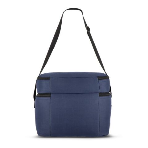 R-PET 600D Doppelfach-Kühltasche 30 x 20 x 25cm 12L Dunkelblau