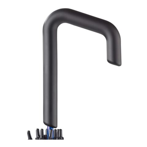 Stockschirm 23” selbstöffnend Schwarz-Blau Weiss | ohne Werbeanbringung | Nicht verfügbar | Nicht verfügbar | Nicht verfügbar