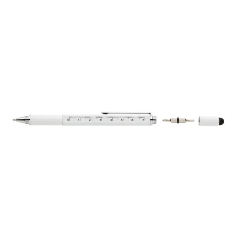 5-in-1 Tool-Stift weiß