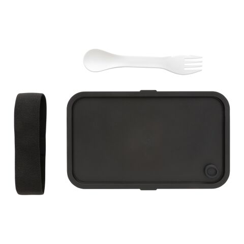 GRS RPP Lunchbox mit Göffel weiß | ohne Werbeanbringung | Nicht verfügbar | Nicht verfügbar