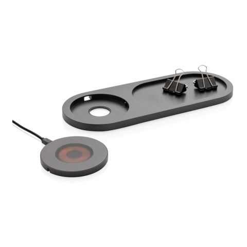 Encore 10W Wireless Charging Ablage schwarz | ohne Werbeanbringung | Nicht verfügbar | Nicht verfügbar