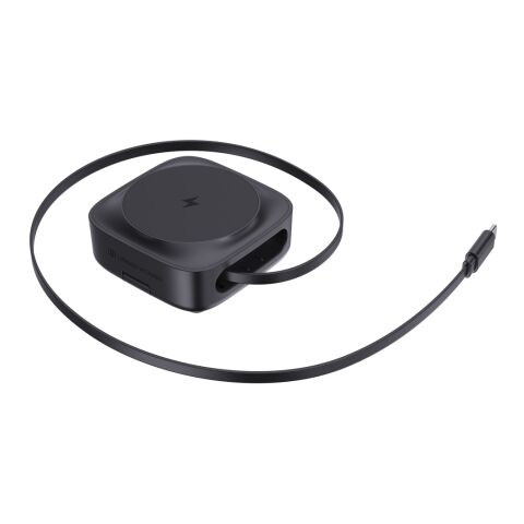 Urban Vitamin Goleta 2-in-1 15W Magnetic Wireless Charger schwarz | ohne Werbeanbringung | Nicht verfügbar | Nicht verfügbar