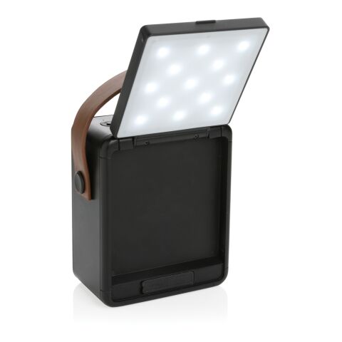 Skywave 12W Solar-Lautsprecher aus RCS recyceltem Kunststoff schwarz | ohne Werbeanbringung | Nicht verfügbar | Nicht verfügbar