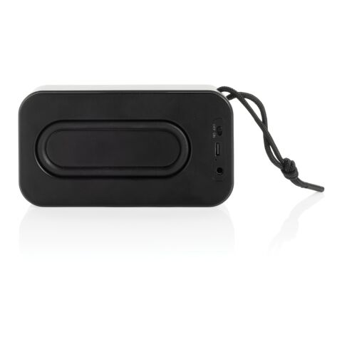 Swiss Peak 10W Basslautsprecher aus recyceltem Aluminium grau | ohne Werbeanbringung | Nicht verfügbar | Nicht verfügbar