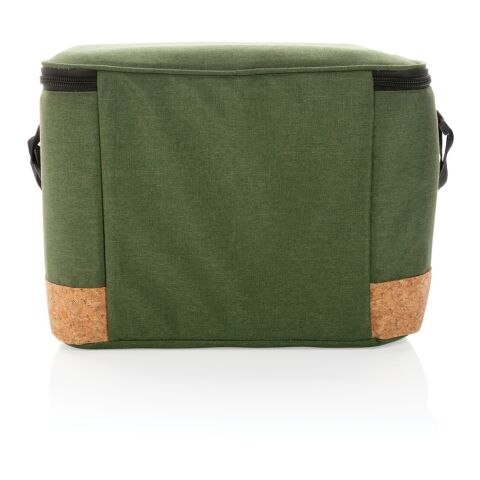 Impact AWARE™ XL RPET Two-Tone Kühltasche mit Korkdetail grün | ohne Werbeanbringung | Nicht verfügbar | Nicht verfügbar | Nicht verfügbar