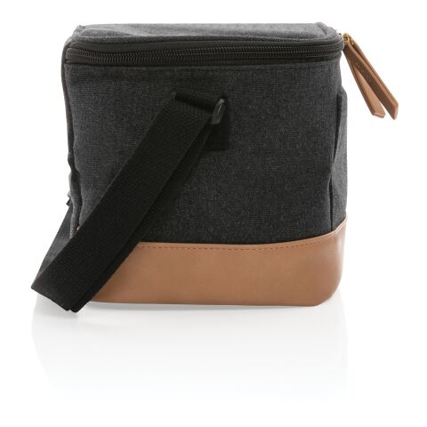 Impact AWARE™ 16 oz. rCanvas Kühltasche 6 Dosen schwarz | ohne Werbeanbringung | Nicht verfügbar | Nicht verfügbar