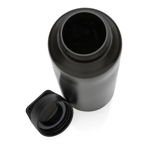 Wasserflasche mit Henkel aus RCS Recyclet PPb schwarz | ohne Werbeanbringung | Nicht verfügbar | Nicht verfügbar