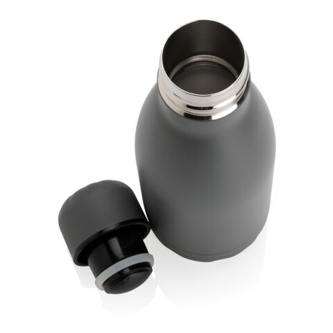 Vakuum Edelstahlflasche 260ml grau | ohne Werbeanbringung | Nicht verfügbar | Nicht verfügbar