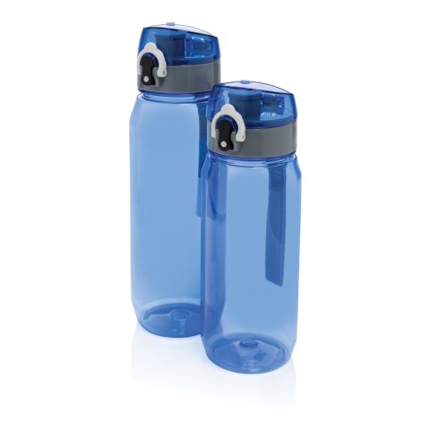 Yide verschließbare Wasserflasche aus RCS rec. PET, 800ml blau | ohne Werbeanbringung | Nicht verfügbar | Nicht verfügbar