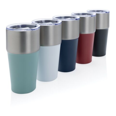 Fluid Becher aus RCS-zertifiziert recyceltem Stahl, 500ml weiß | ohne Werbeanbringung | Nicht verfügbar | Nicht verfügbar