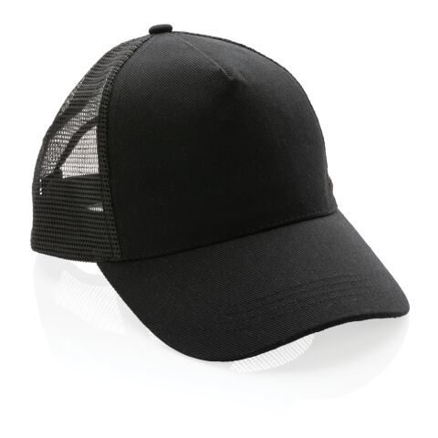 Impact AWARE™ 190gr Brushed rCotton 5 Panel Trucker-Cap schwarz | ohne Werbeanbringung | Nicht verfügbar | Nicht verfügbar | Nicht verfügbar