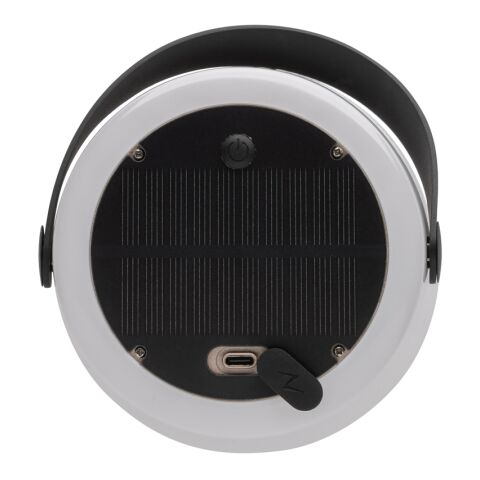 SolarGlow Außenleuchte aus RCS rec. Kunststoff mit USB-Lampe weiß | ohne Werbeanbringung | Nicht verfügbar | Nicht verfügbar