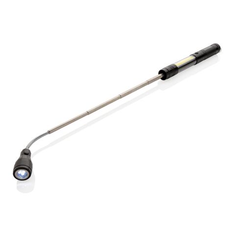 Große Teleskop-Leuchte mit COB schwarz | ohne Werbeanbringung | Nicht verfügbar | Nicht verfügbar