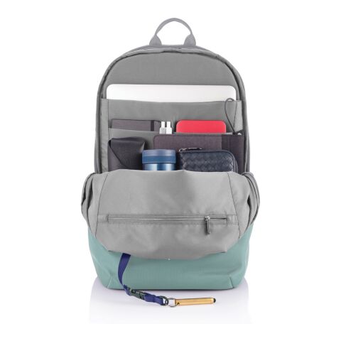 Bobby Soft, Anti-Diebstahl-Rucksack grün-grau | Nicht verfügbar | ohne Werbeanbringung | Nicht verfügbar | Nicht verfügbar | Nicht verfügbar