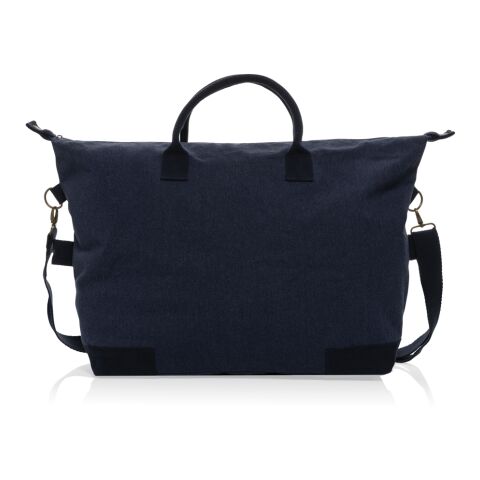 Kezar AWARE™ 500g/m² Wochenendtasche aus recyceltem Canvas marineblau | ohne Werbeanbringung | Nicht verfügbar | Nicht verfügbar | Nicht verfügbar