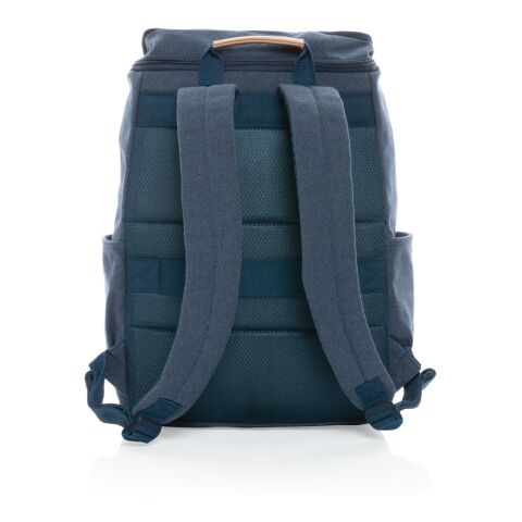 Impact AWARE™ 16 oz. rCanvas 15" Laptop-Rucksack blau | ohne Werbeanbringung | Nicht verfügbar | Nicht verfügbar | Nicht verfügbar