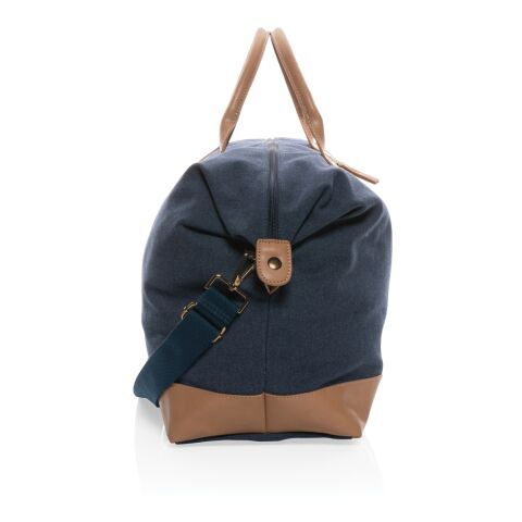Impact AWARE™ 16 oz. rCanvas große Wochenendtasche blau | ohne Werbeanbringung | Nicht verfügbar | Nicht verfügbar | Nicht verfügbar