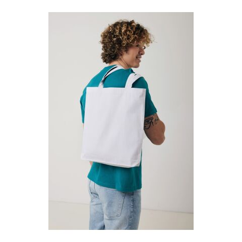 Impact Aware™ recycelte Baumwolltasche weiß | ohne Werbeanbringung | Nicht verfügbar | Nicht verfügbar | Nicht verfügbar