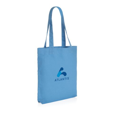 Impact Aware™ 285g/m² Tragetasche aus recyceltem Canvas Ruhiges Blau | ohne Werbeanbringung | Nicht verfügbar | Nicht verfügbar | Nicht verfügbar