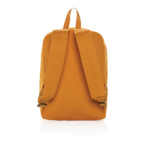 Impact Aware™ 285g/m² Rucksack aus Recycled Canvas Sonnenuhr Orange | ohne Werbeanbringung | Nicht verfügbar | Nicht verfügbar | Nicht verfügbar