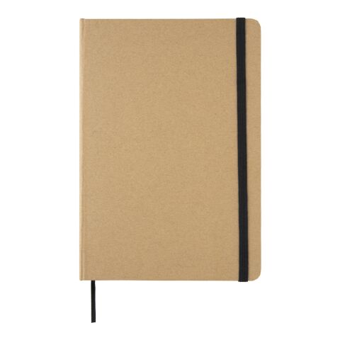 Nachhaltiges A5 Notizbuch schwarz