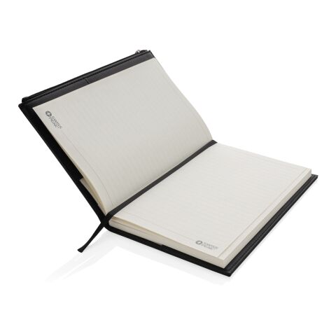 Swiss Peak A5 Notizbuch mit Zipper-Tasche schwarz | ohne Werbeanbringung | Nicht verfügbar | Nicht verfügbar