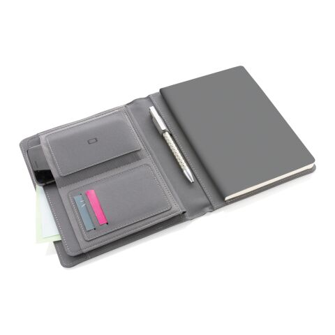 Impact AWARE™ RPET A5 Portfolio grau | ohne Werbeanbringung | Nicht verfügbar | Nicht verfügbar
