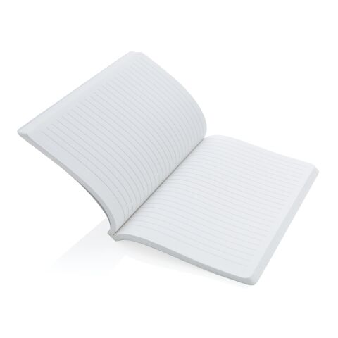 Impact Softcover A5 Notizbuch mit Steinpapier grau | ohne Werbeanbringung | Nicht verfügbar | Nicht verfügbar