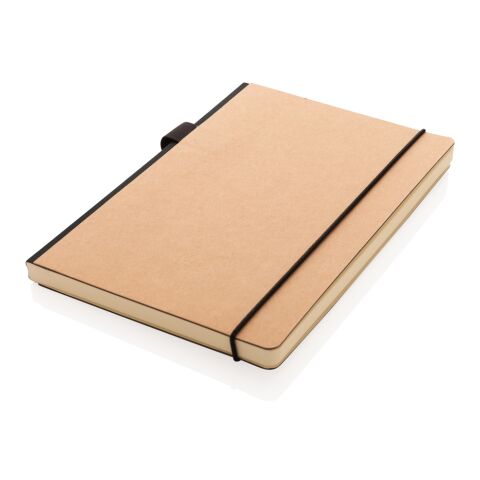 A5 FSC® Deluxe Hardcover Notizbuch braun | ohne Werbeanbringung | Nicht verfügbar | Nicht verfügbar