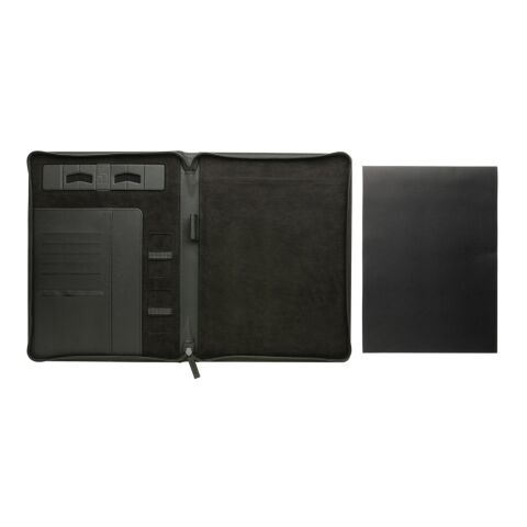 Swiss Peak Heritage RCS rPU A4 Portfolio mit Reißverschluss schwarz | ohne Werbeanbringung | Nicht verfügbar | Nicht verfügbar