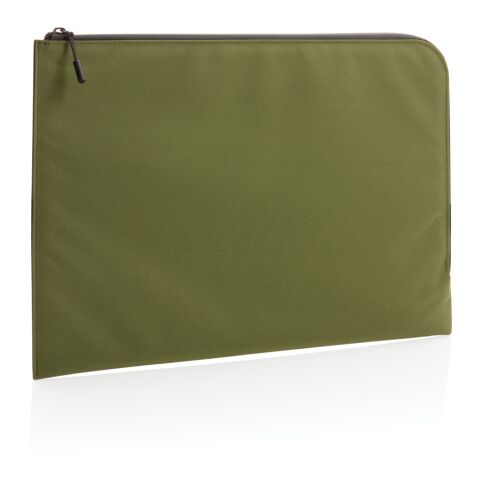 Impact Aware™ 15.6&quot; Laptop Sleeve aus recyceltem Polyester grün | ohne Werbeanbringung | Nicht verfügbar | Nicht verfügbar