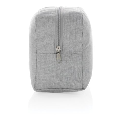 Impact Aware™ 285g/m² Kosmetiktasche aus ungefärbtem Canvas grau | ohne Werbeanbringung | Nicht verfügbar | Nicht verfügbar | Nicht verfügbar