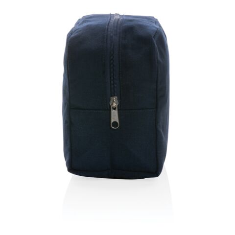 Impact Aware™ 285g/m² Kosmetiktasche aus ungefärbtem Canvas marineblau | ohne Werbeanbringung | Nicht verfügbar | Nicht verfügbar | Nicht verfügbar