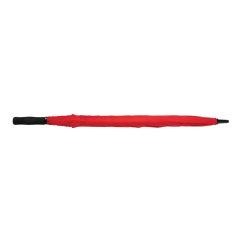 30" Impact AWARE™ RPET 190T Stormproof-Schirm rot | ohne Werbeanbringung | Nicht verfügbar | Nicht verfügbar