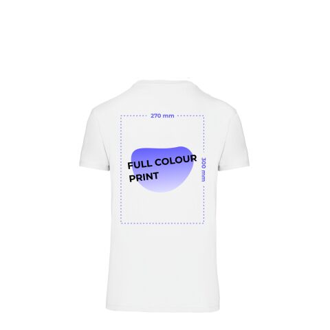 Vegan &amp; Bio Unisex Shirt weiß | XXS