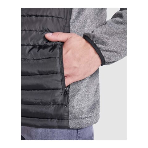 Minsk Hybrid Thermojacke Unisex Standard | schwarz-heather schwarz | roly-M | ohne Werbeanbringung | Nicht verfügbar | Nicht verfügbar