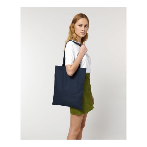 POD Stanley&amp;Stella - Light Tote Bag 160g marineblau | DTF Vorderseite