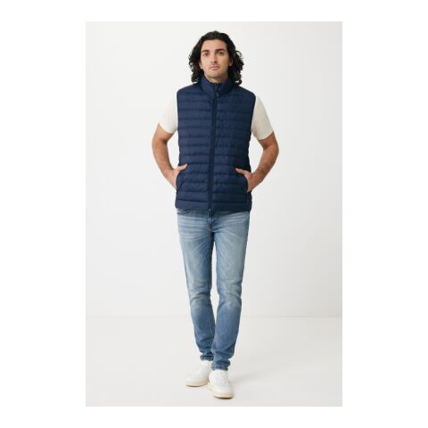 IQONIQ Meru Herren Bodywarmer aus recyceltem Polyester navy blau | XXL | ohne Werbeanbringung | Nicht verfügbar | Nicht verfügbar | Nicht verfügbar