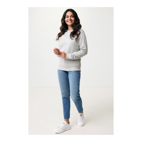 Iqoniq Denali ungefärbt. Rundhals-Sweater aus recycelter BW grau meliert | L | ohne Werbeanbringung | Nicht verfügbar | Nicht verfügbar | Nicht verfügbar