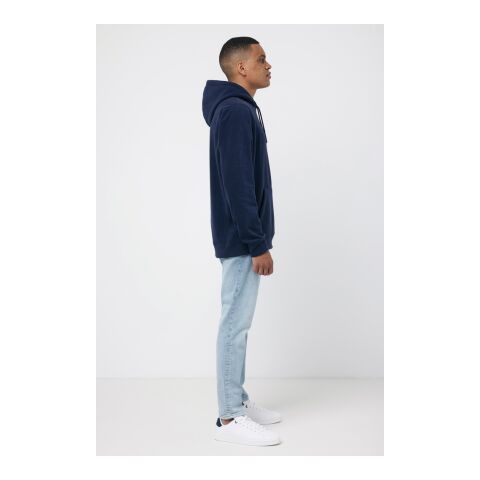 Iqoniq Trivor Mikrofleece-Kapuzen-Pulli aus recyc. Polyester navy blau | M | ohne Werbeanbringung | Nicht verfügbar | Nicht verfügbar | Nicht verfügbar