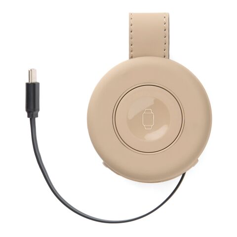 VINGA Baltimore 2-in-1 kabelloser 15W RCS Travel Charger greige | ohne Werbeanbringung | Nicht verfügbar | Nicht verfügbar