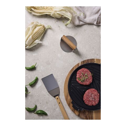 VINGA Paso Smash Burgerpresse braun | ohne Werbeanbringung | Nicht verfügbar | Nicht verfügbar