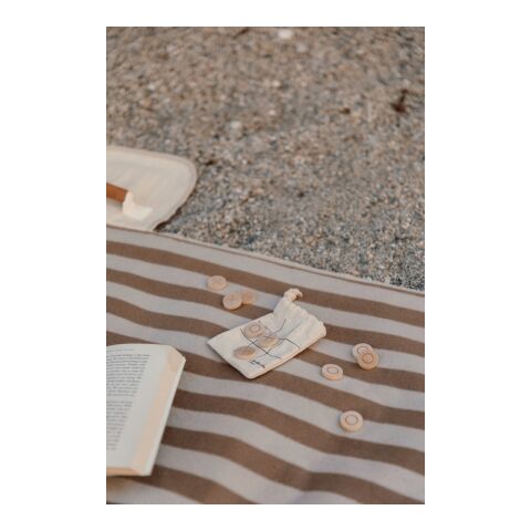 VINGA Tic-Tac-Toe Mini-Spiel braun | ohne Werbeanbringung | Nicht verfügbar | Nicht verfügbar